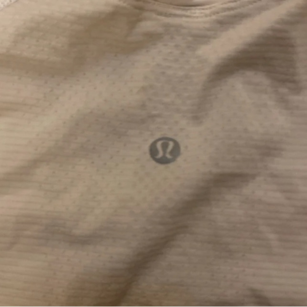 Lululemon White Athletic Top